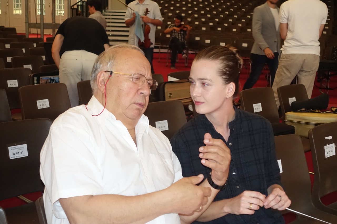 Неэме Ярви и Елена Шварц