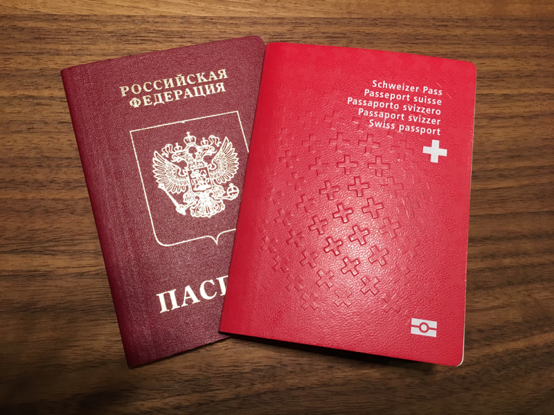 Двойное гражданство швейцария сколько стоит внж в москве