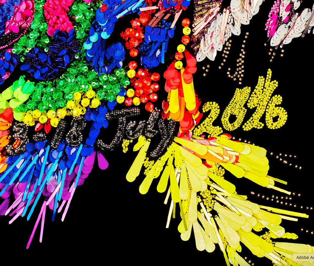 Extrait de l’affiche de la 60e édition du Montreux Jazz Festival