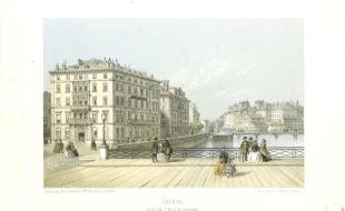 Старейшие гостиницы Женевы. 1