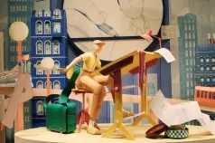 Витрины Hermès Suisse × Agnes & Anthony