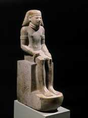 Сидящая фигурка Майи, Египет, ок.1450г. до н.э.
